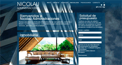 Desktop Screenshot of nicolauadministraciones.com